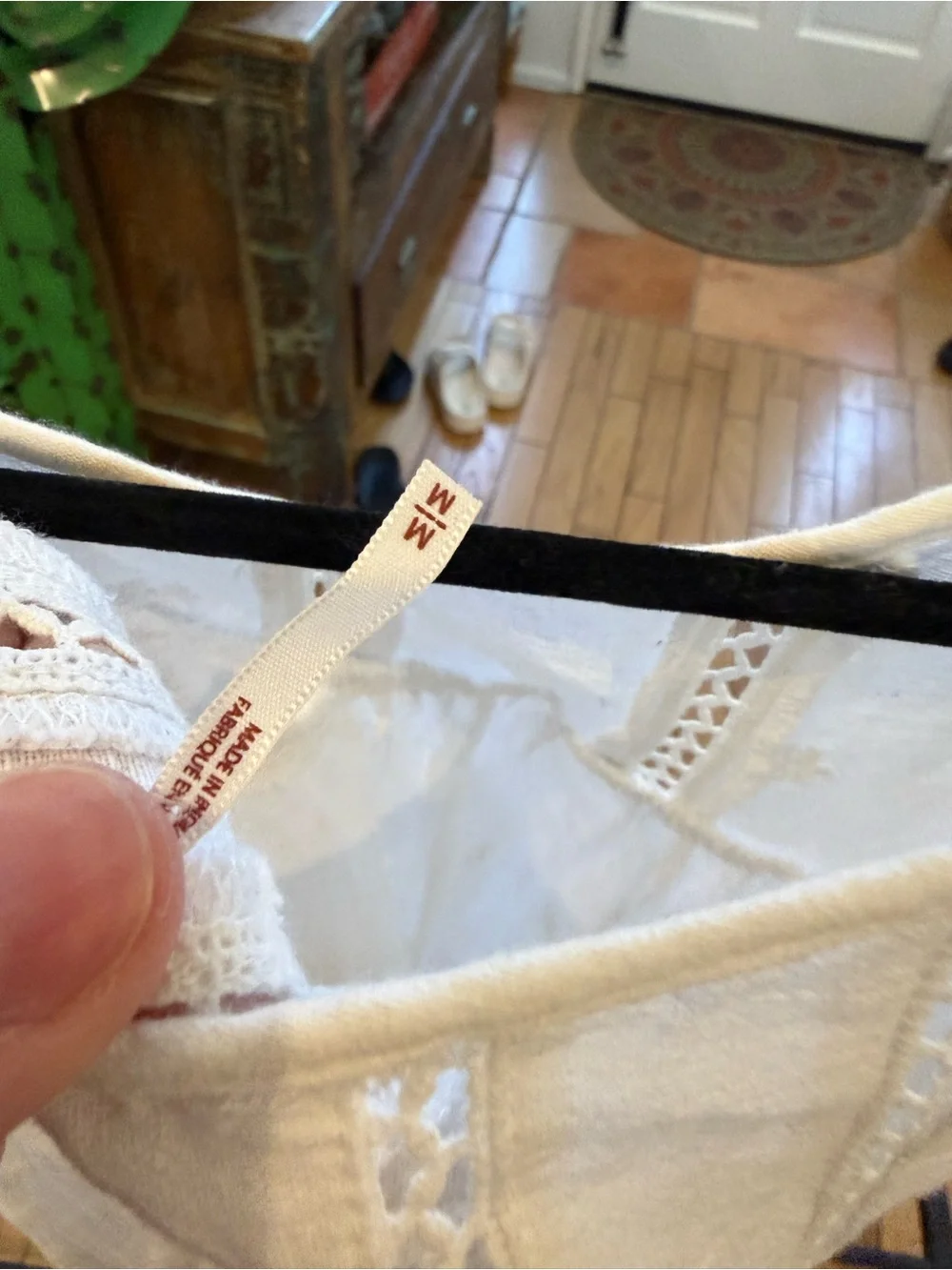 Free People lightweight white